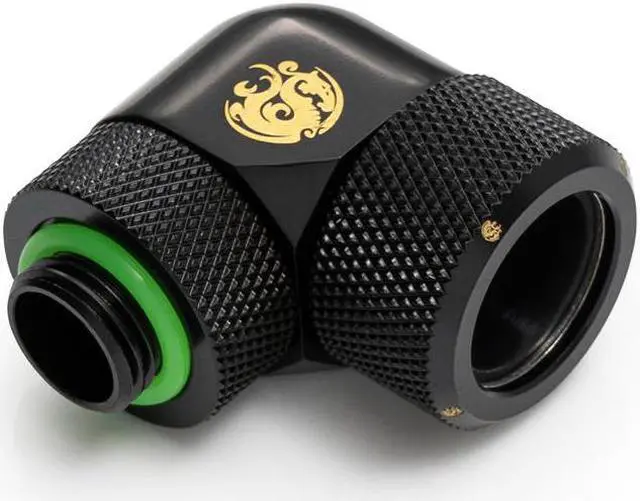 Main image of Bitspower Matt Black Advanced Rotary G1/4" 90-Degree Multi-Link Adapter For OD 16MM
