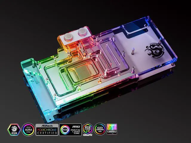 Alt view image 4 of 5 - Bitspower Classic VGA Water Block for GALAX GeForce RTX 3090 Ti HOF series