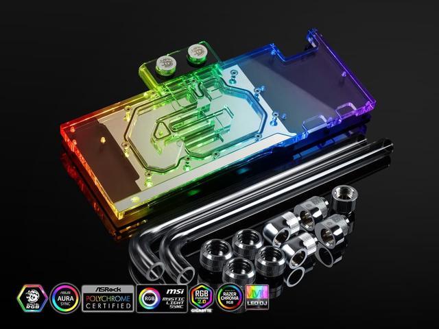 Alt view image 2 of 2 - Bitspower Titan Series GPU Cooling Expansion Kit for AMD Radeon RX 6900XT or RX 6950XT reference card