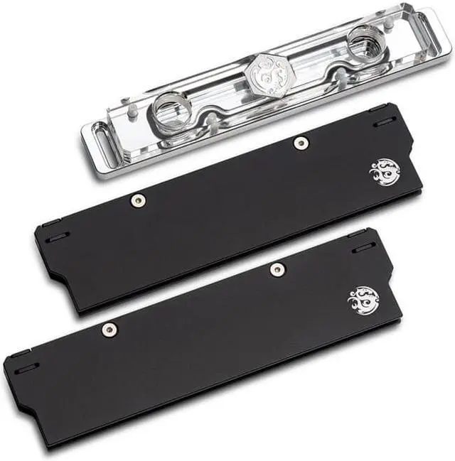 Alt view image 2 of 4 - Bitspower 2-DIMMS RAM Water Cooling Module (DDR5, Double-sided)