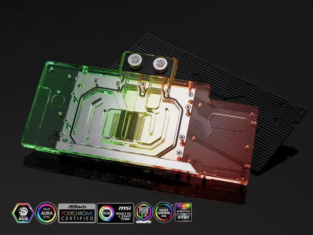 Alt view image 4 of 5 - Bitspower Nebula VGA Water Block For ASRock Radeon RX 7900 XTX Series