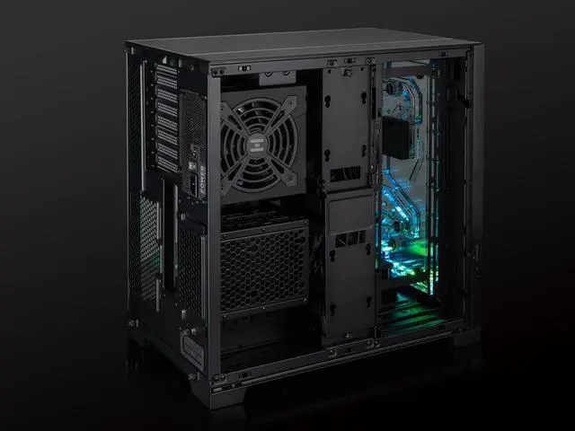 Alt view image 5 of 7 - TITAN One 3.0-Included LIAN LI O11 DYNAMIC EVO Case, FSP HYDRO G PRO ATX3.0 1000W power supply, and CPU water cooling system