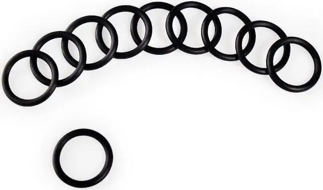 Main image of Bitspower Black Color O-Ring Set For Multi-Link Adapter (10PCS) 
For exchanging the inner Oring of OD12MM hard tubing fitting