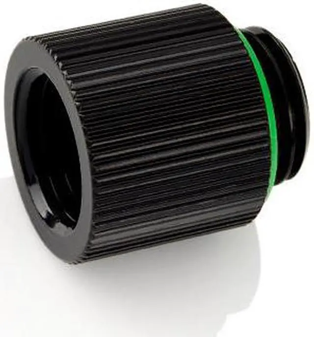 Alt view image 2 of 2 - Bitspower G1/4" IG1/4" Extender Fitting - 15MM (Glorious Black) (2 PCS)