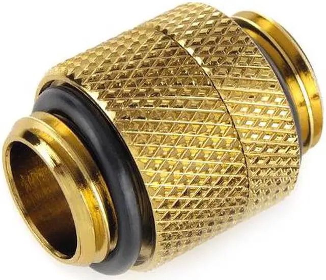 Alt view image 2 of 4 - Bitspower G1/4" True Brass Rotary G1/4" Extender--13.8mm