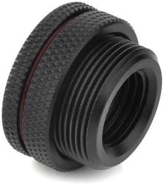 Alt view image 2 of 5 - G1/4" Carbon Black CaseTop Water-Fill SET