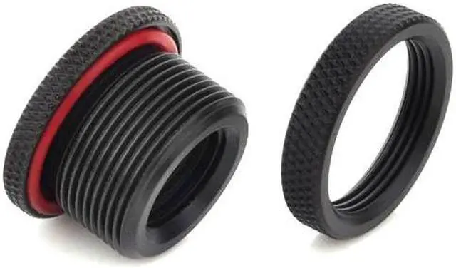 Alt view image 4 of 5 - G1/4" Carbon Black CaseTop Water-Fill SET