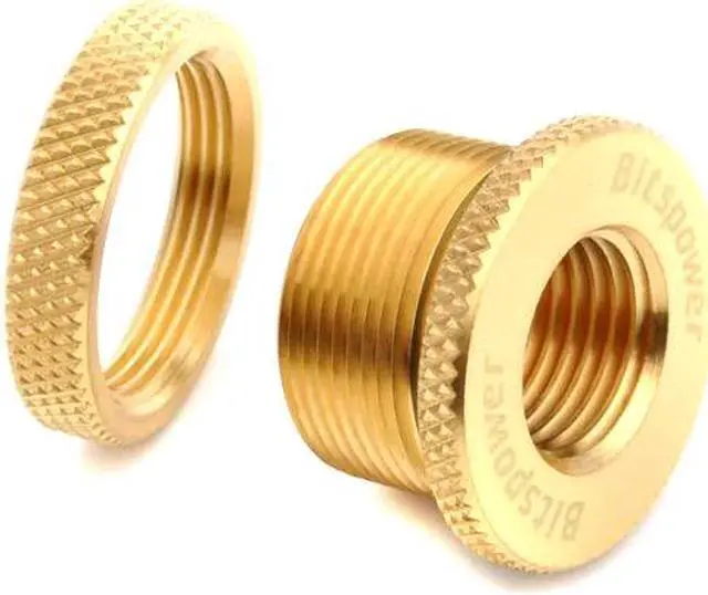 Alt view image 3 of 5 - Bitspower G1/4" True Brass CaseTop Water-Fill SET (2PCS)