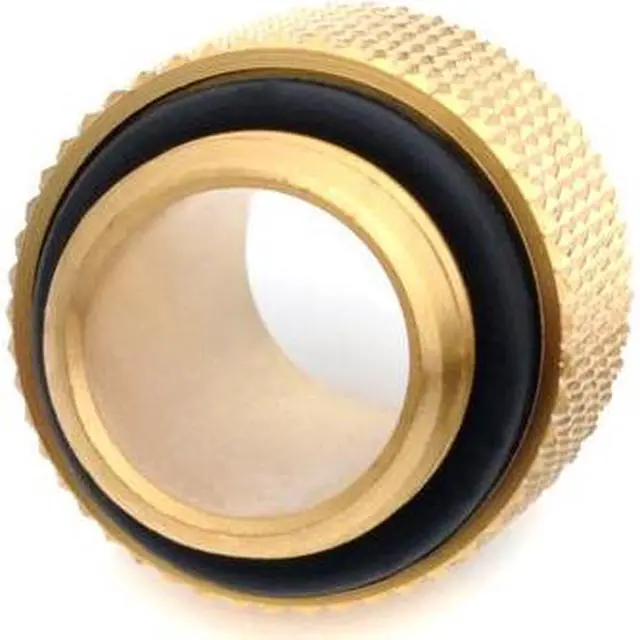 Alt view image 4 of 5 - Bitspower True Brass Dual G1/4" extender 10mm (4PCS)