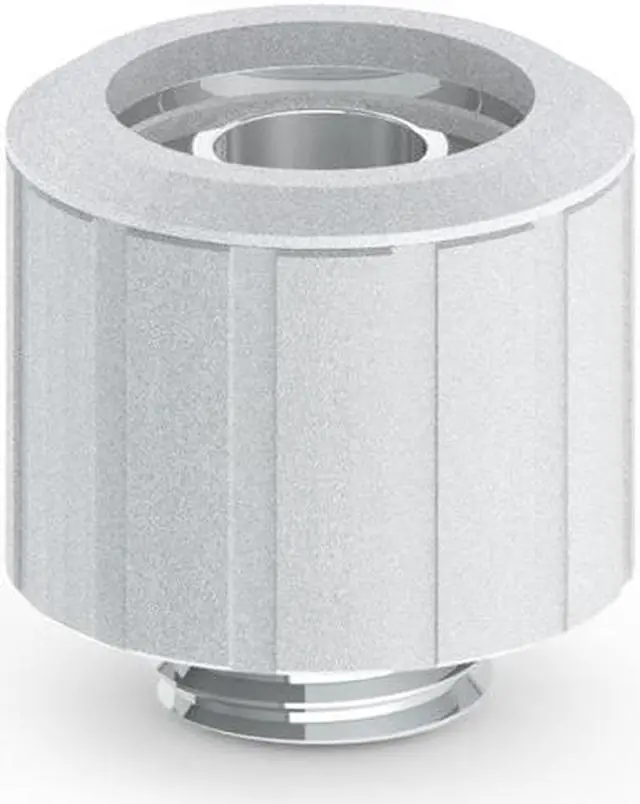 Main image of Bitspower Artemis Compression Fitting CC3 For ID 3/8" OD 5/8" Tube - Sandblast Silver