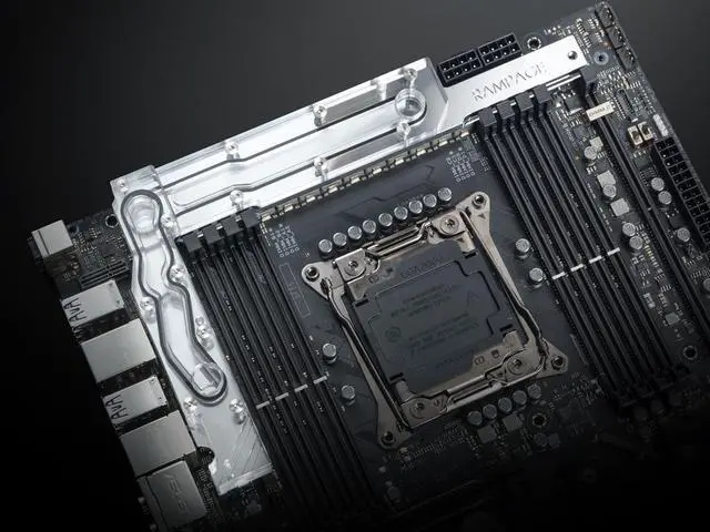 Alt view image 3 of 3 - Bitspower Mos Block For ROG Rampage VI Extreme Encore & Omega - Special Edition