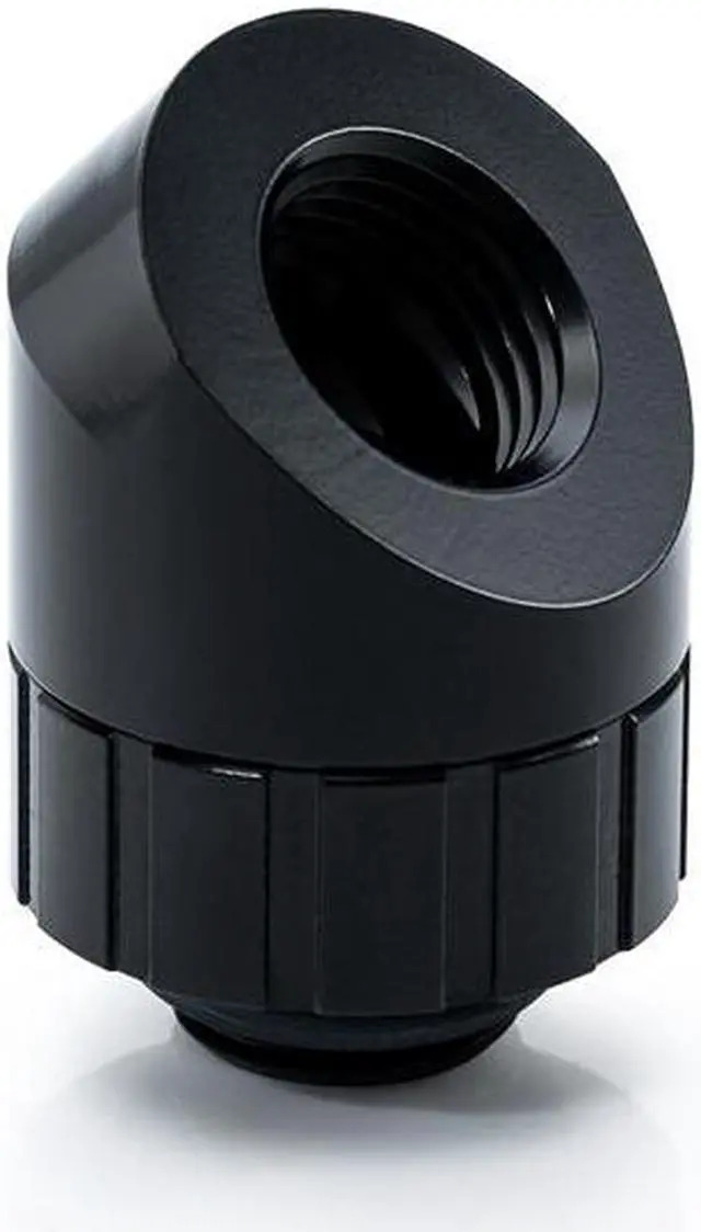 Main image of Bitspower Artemis Rotary 45-Degree Extender - Matte Black