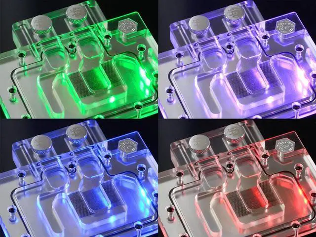 Alt view image 2 of 4 - Bitspower Nvidia GTX 1060 Reference Acrylic (Clear)