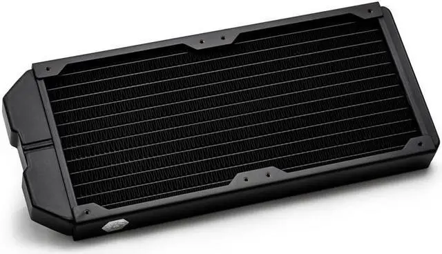 Alt view image 2 of 4 - Bitspower Water Cooling Leviathan II 240 Radiator with Single Wave Fins (Thickness 27mm)