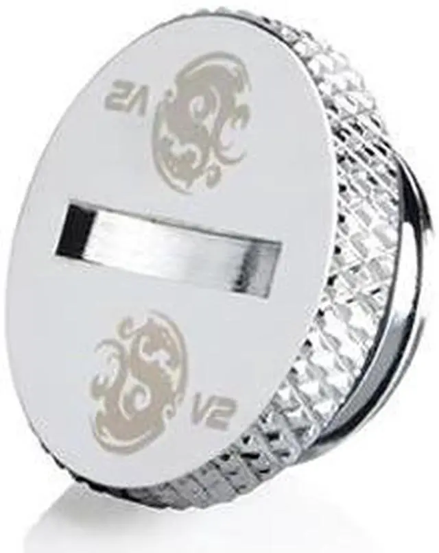 Main image of G1/4" Silver Shining Low-Profile Stop Fitting V2