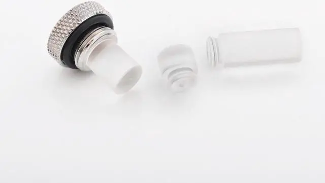 Alt view image 4 of 4 - G1/4" Silver Shining Stop Fitting V2