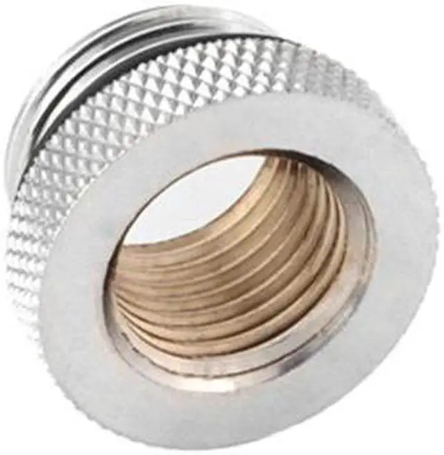 Alt view image 3 of 3 - G3/8" Silver Shining G3/8" To IG1/4" Adapter