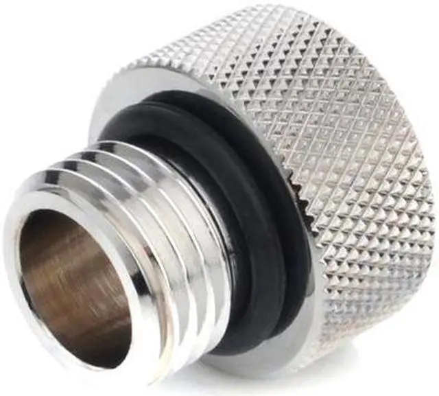 Alt view image 2 of 3 - Silver Shining Thread Adapter 9/16" UNF To IG 1/4"