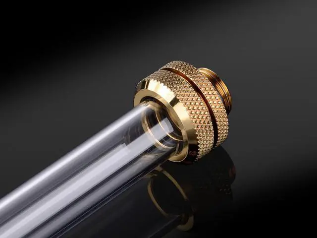 Alt view image 4 of 5 - Bitspower G1/4" True Brass Enhance Multi-Link For OD 14MM