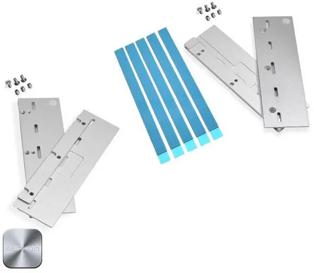 Alt view image 3 of 6 - Bitspower Universal Memory Covers for LN2 Container & DIMM Water Block ( DDR5, Double-sided module )