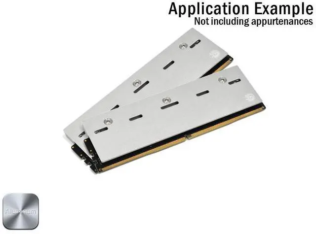 Alt view image 5 of 6 - Bitspower Universal Memory Covers for LN2 Container & DIMM Water Block ( DDR5, Double-sided module )
