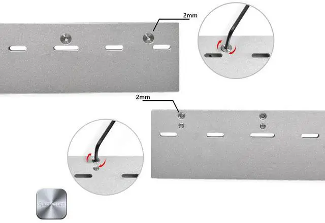 Alt view image 4 of 6 - Bitspower Universal Memory Covers for LN2 Container & DIMM Water Block ( DDR5, Double-sided module )