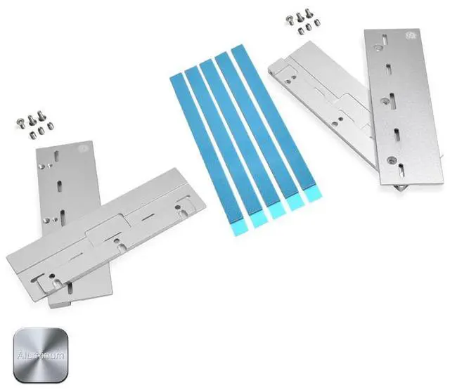 Alt view image 3 of 6 - Bitspower Universal Memory Covers for LN2 Container & DIMM Water Block ( DDR5, Single-sided module )
