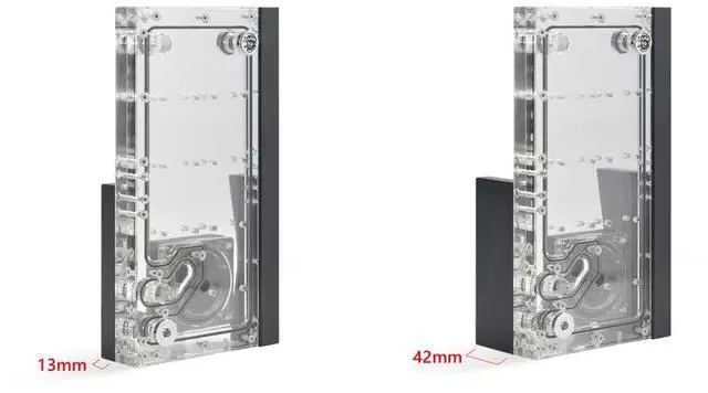 Alt view image 4 of 4 - Bitspower CR240 Reservoir Slim Edition