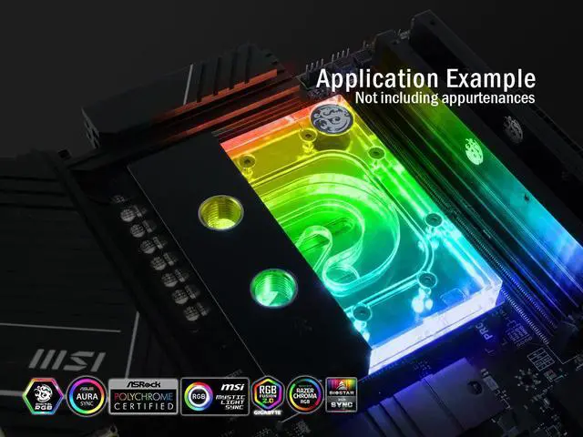 Alt view image 6 of 7 - Bitspower CPU Block Summit Prime Core AMD Edition