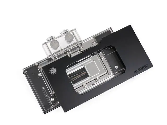 Alt view image 2 of 5 - Bitspower NEBULA Radeon 9070XT XFX Quicksilver