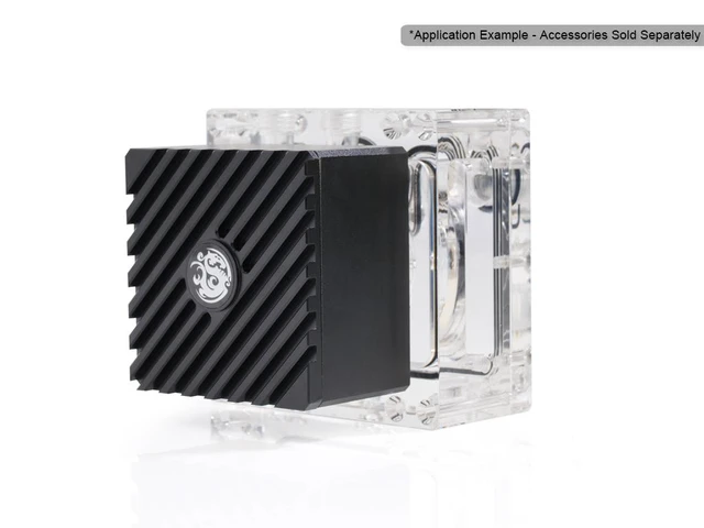 Alt view image 2 of 4 - Bitspower Hercules K2M Premium Aluminum Shroud Matte Black