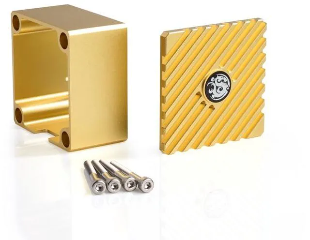 Main image of Bitspower Hercules K2M Premium Aluminum Shroud Stardust Gold
