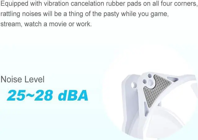 Alt view image 4 of 7 - Bitspower Notos 120 Fan Digital RGB White (3PCS)