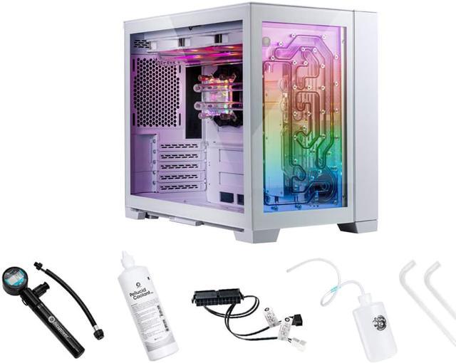 Bitspower TITAN One Mini 2.0 (White)-Included LIAN LI case, Digital Leak  Detector, Coolant, Filling Bottle kit, CPU water cooling 
