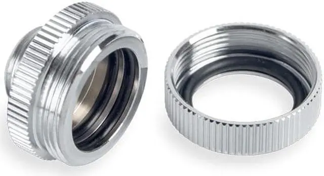 Alt view image 4 of 4 - Bitspower Dual O-Ring G1/4" Tighten Fitting For Hard Tubing OD16MM (Glorious Silver)2pcs/pack--BPTA-DOTFH1622-GS