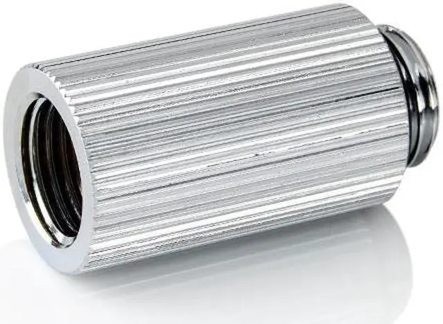 Alt view image 2 of 2 - Bitspower G1/4" IG1/4" Extender Fitting - 30MM  (Glorious Silver) (2 PCS)