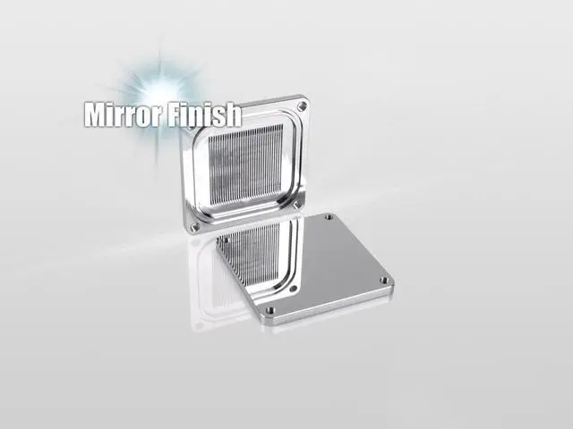 Alt view image 2 of 2 - Bitspower CPU Block Summit EF-X Silver--full copper CPU water block