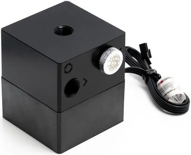 Main image of Bitspower Hercules pump with MOD TOP - Black