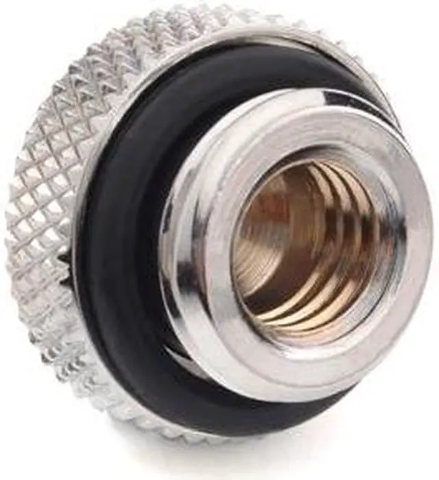 Alt view image 2 of 5 - Bitspower G1/4" Black Sparkle Stop Fitting V2