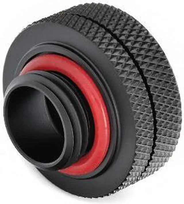 Alt view image 3 of 5 - Bitspower G1/4" Carbon Black Enhance Multi-Link For OD 16MM