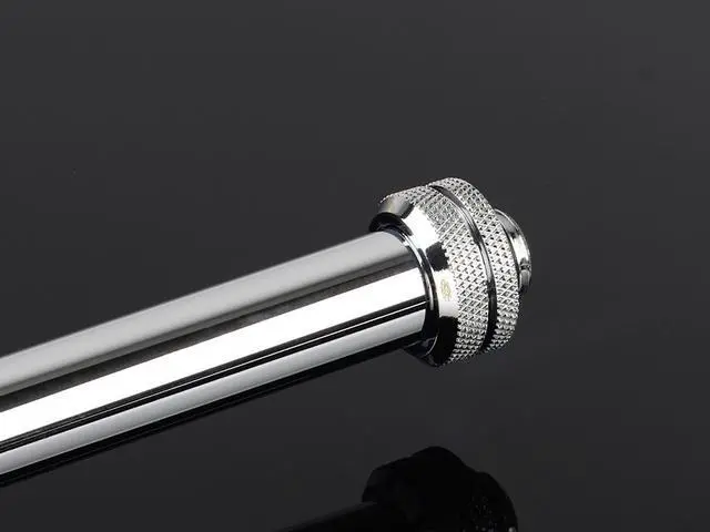 Alt view image 2 of 2 - Bitspower None Chamfer Brass Hard Tubing OD16MM  Shining Silver - Length 500 MM (4 PCS)