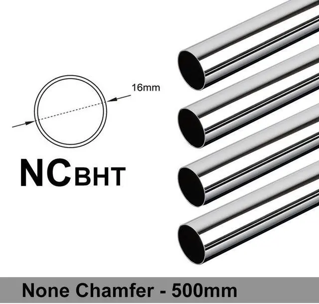 Main image of Bitspower None Chamfer Brass Hard Tubing OD16MM  Shining Silver - Length 500 MM (4 PCS)