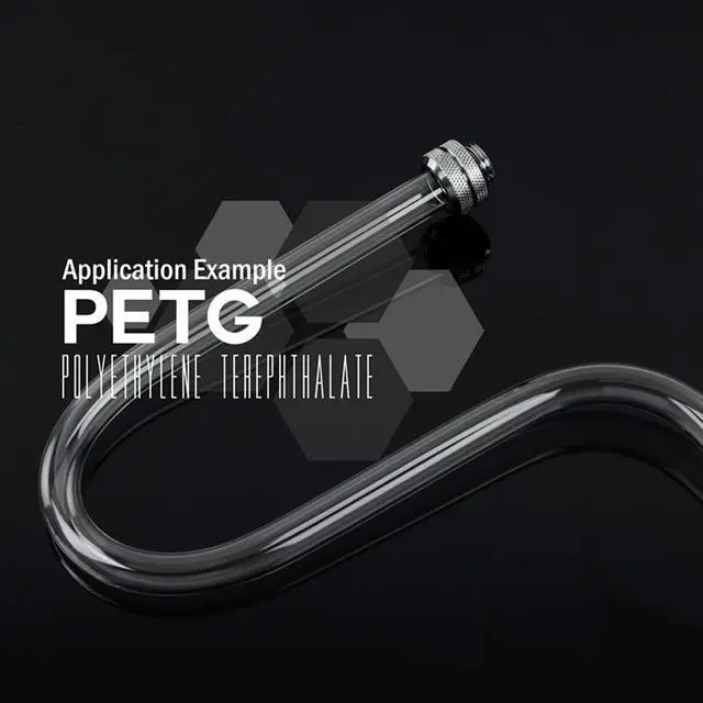 Alt view image 3 of 3 - Bitspower None Chamfer PETG Link Tube OD14MM-Length 500MM (4 PCS)