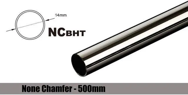 Main image of Bitspower None Chamfer Brass Hard Tubing OD14MM Black Sparkle - Length 500 MM