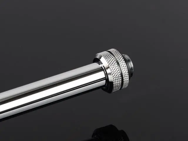 Alt view image 4 of 4 - Bitspower None Chamfer Brass Link Tubing, 14mm OD (0.70mm WD), 500mm, Silver Shining