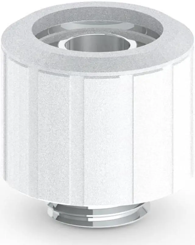 Main image of Bitspower Artemis Compression Fitting CC3 For ID 3/8" OD 5/8" Tube - Arctic White