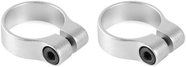 Main image of Bitspower Computer Water Cooling Single Luxury Tube Clamp LTC6 For Tube OD 5/8" (Silver) (2 PCS)