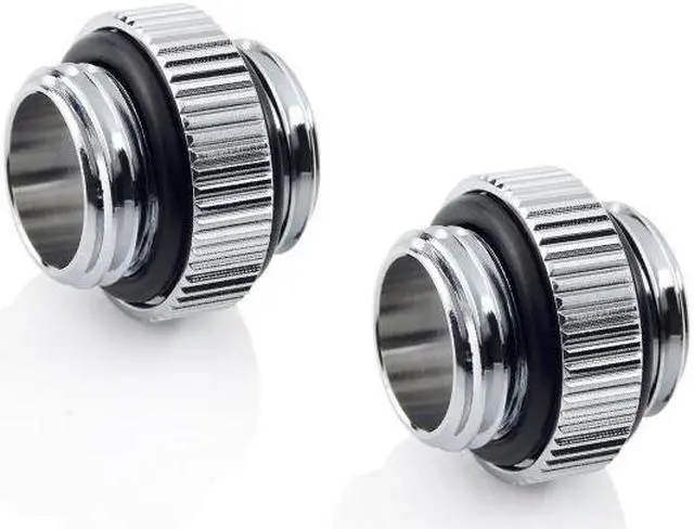 Main image of Bitspower Mini Dual G1/4" Extender Fitting (Glorious Silver) (2 PCS)