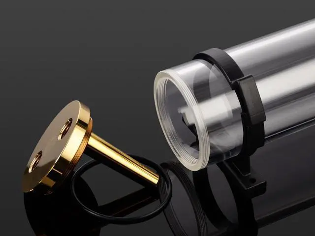 Alt view image 3 of 4 - Bitspower Water Tank Z-Multi 150 V2 (Limited Brass Edition - True Brass)