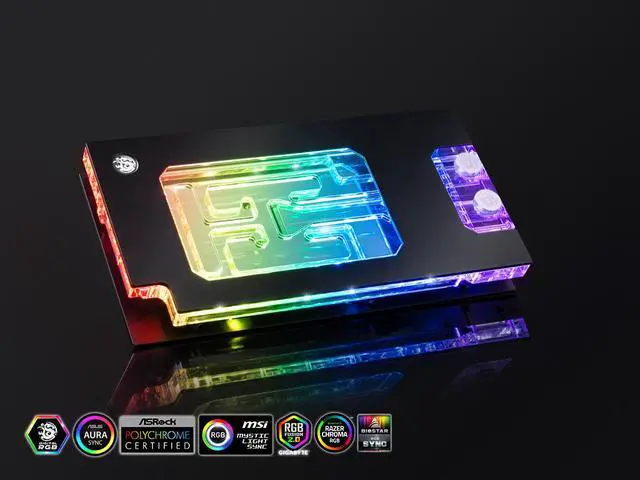 Alt view image 4 of 7 - Bitspower NEBULA water block for GeForce RTX 5090 ROG ASTRAL BTF